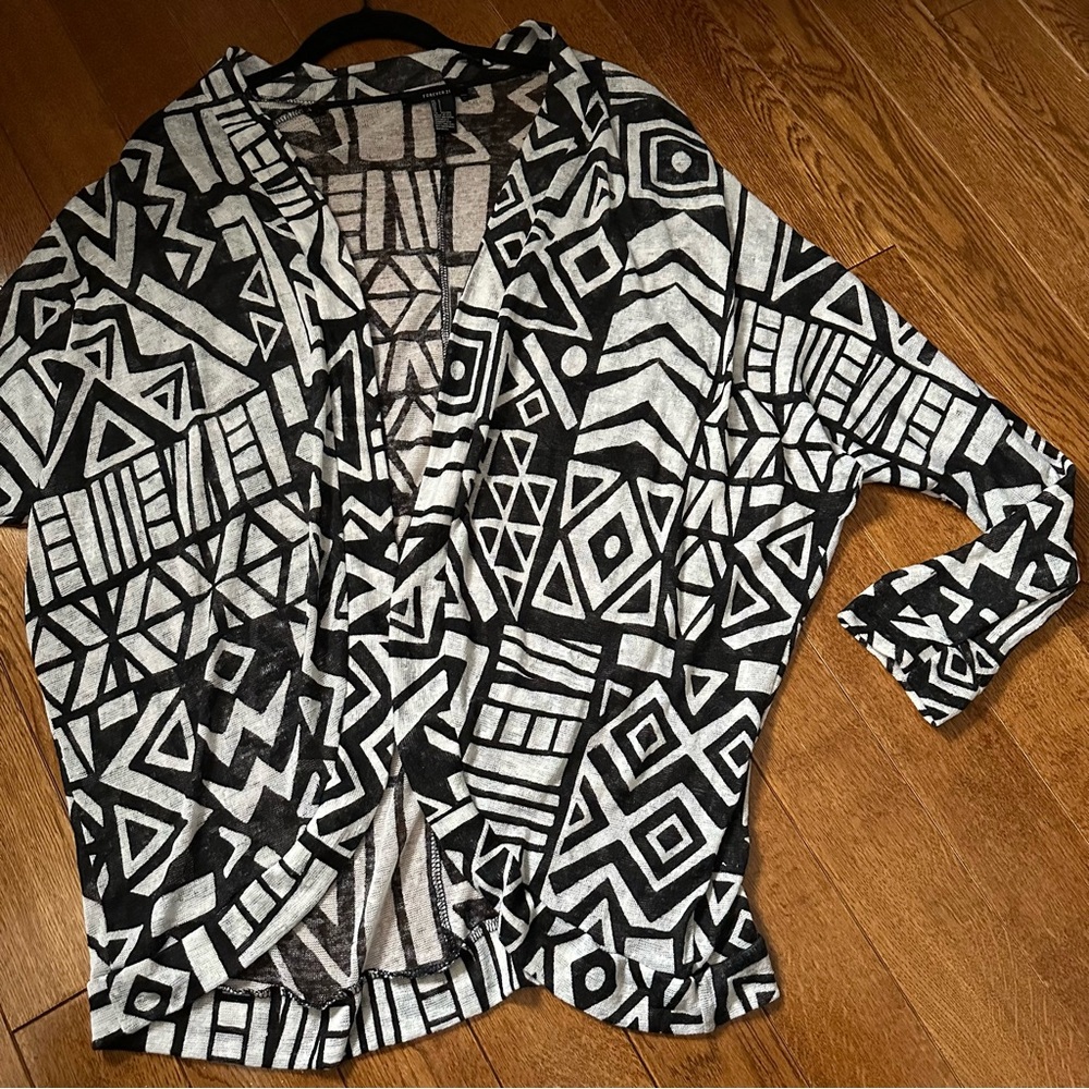Boho pattern cardigan